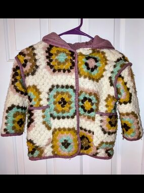 Zara Patterned Kids Hooded Jacket